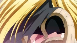 Rule 34 | 10s, animated, animated gif, ass, blonde hair, blush, breasts, butt crack, food, ice cream, konjiki no yami, long hair, nipples, panties, popsicle, red eyes, solo, tentacles, to love-ru, to love-ru darkness, underwear, white panties
