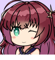 Rule 34 | 1girl, ;), ahoge, azur lane, bare shoulders, blue sailor collar, blush, closed mouth, green eyes, hair between eyes, hair ornament, long hair, looking at viewer, nagato-chan, one eye closed, one side up, portrait, purple background, red hair, sailor collar, shirt, sidelocks, simple background, sleeveless, sleeveless shirt, smile, solo, surcouf (azur lane), wavy mouth