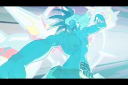 Rule 34 | aina ardebit, animated, galo de lion, galo thymos, heris ardebit, lio fotia, lucia fex, mecha, planet, promare, robot, solar system, sound, space, tagme, topless male, video