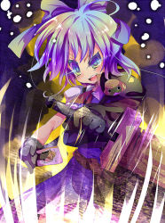 Rule 34 | 1girl, advent cirno, bad id, bad pixiv id, blue eyes, blue hair, buster sword, cirno, female focus, haibow, matching hair/eyes, open mouth, rarami, solo, sword, touhou, weapon