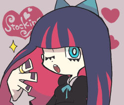 Rule 34 | 10s, artist request, panty &amp; stocking with garterbelt, stocking (psg), tagme, wink
