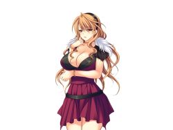 Rule 34 | 1girl, breasts, female focus, kidotta onna ni busaiku idenshi o tanetsuke sasero!!, large breasts, long hair, simple background, softhouse-seal, solo, white background