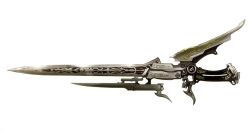 Rule 34 | 10s, final fantasy, final fantasy xiii, final fantasy xiii-2, gunblade, official art, weapon