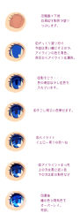 Rule 34 | blue eyes, eye focus, highres, how to, original, riko (k riko), tagme, translation request