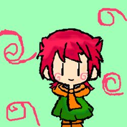 Rule 34 | 1990s (style), akazukin chacha, lowres, pink hair, popy, standing, tagme