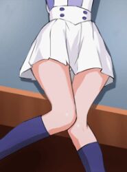 Rule 34 | animated, animated gif, haruyama kazunori, lowres, precure, school uniform, skirt, socks