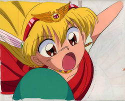 Rule 34 | 1990s (style), akazukin chacha, blonde hair, magical princess, open mouth, tagme