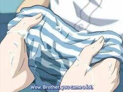 Rule 34 | 00s, 1boy, 1girl, 2007, animated, ass, assertive female, blue eyes, blue hair, brother and sister, brown eyes, classic hentai, erection, fellatio, grey hair, handjob, imminent handjob, incest, jinno hikari, jinno naoto, looking at penis, makai tenshi djibril, makai tenshi djibril 2, naughty face, no panties, oral, panties, panties on penis, panty pull, penis, penis grab, penis out, public indecency, pumping, school uniform, siblings, smile, sound, striped clothes, striped panties, tagme, twintails, uncensored, underwear, undressing, video, wet, wet clothes, wet panties