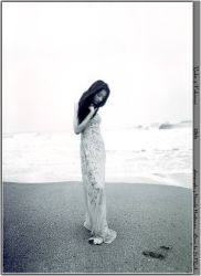 Rule 34 | beach, dress, monochrome, nakama yuki, photo (medium), tagme