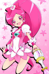 Rule 34 | 10s, blush, hanasaki tsubomi, heartcatch precure!, kannagi kaname, magical girl, pink hair, precure, smile, tagme