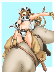 Rule 34 | blonde hair, breasts, cowboy hat, dixie clemets, gaden, hat, highres, large breasts, rumble roses