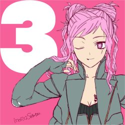 Rule 34 | 1girl, argilla, digital devil saga, highres, pink eyes, pink hair, shin megami tensei, solo