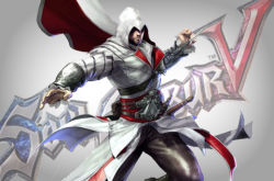 Rule 34 | 1boy, assassin&#039;s creed, assassin&#039;s creed (series), ezio auditore da firenze, concealed weapon, hidden blade (assassin&#039;s creed), male focus, solo, soul calibur, soulcalibur, soulcalibur v, weapon