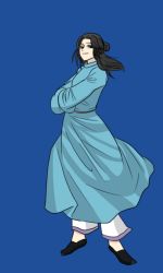 Rule 34 | androgynous, artist request, asuka period, black hair, gender request, japanese clothes, long hair, original