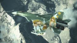 Rule 34 | 00s, ace combat, ace combat 6, aircraft, airplane, blonde hair, fighter jet, game, hoshii miki, idolmaster, idolmaster (classic), idolmaster 1, itasha, jet, military, military vehicle, namco, no humans, su-37, vehicle focus