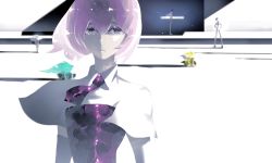 Rule 34 | 6+others, androgynous, colored eyelashes, highres, houseki no kuni, multiple others, spoilers, tagme