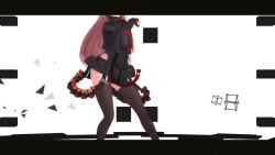 Rule 34 | 1girl, 3d, ammunition belt, animated, arm pouch, artist request, ass, ass shake, belt pouch, beret, black gloves, black hat, black jacket, black leotard, black thighhighs, bouncing ass, breasts, brown hair, cowboy shot, cropped jacket, dancing, floating hair, gloves, goddess of victory: nikke, hat, jacket, leotard, long hair, long sleeves, looking at viewer, medium breasts, mikumikudance (medium), necktie, orange eyes, orange necktie, parted lips, pouch, rapi (nikke), red gloves, sidelocks, skindentation, solo, sound, squatting, tagme, thighhighs, thong leotard, two-tone gloves, very long hair, video, wide hips