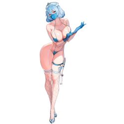 Rule 34 | 1girl, armpit crease, bikini, blue bikini, blue footwear, blue gloves, blue hair, breasts, cleavage, collarbone, covered mouth, fishnet thighhighs, fishnets, frilled thighhighs, frills, full body, game cg, gloves, hair between eyes, hat, high heels, highres, huge breasts, id card, large breasts, last origin, light blue hair, looking at viewer, mask, mask bikini, mask panties, micro bikini, mouth mask, navel, nurse, nurse cap, official alternate costume, official art, original, pinkmill, putting on gloves, red eyes, rubber gloves, short hair, simple background, skindentation, slingshot swimsuit, solo, standing, stethoscope, string bikini, surgical mask, swimsuit, syringe, tachi-e, thick thighs, thigh strap, thighhighs, thighs, third-party source, titania frost, transparent background, v-shaped eyebrows, wide hips