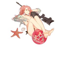 Rule 34 | 1girl, armpits, ask (askzy), ball, bare shoulders, barefoot, beachball, bikini, bikini bottom only, black bikini, blaser r93, bolt-action rifle, bolt action, breasts, cleavage, closed mouth, collarbone, cropped jacket, crossed ankles, eyewear on head, feet, full body, girls&#039; frontline, green eyes, gun, hair between eyes, hand on own head, holding, holding gun, holding weapon, jacket, long hair, looking at viewer, medium breasts, off shoulder, official alternate costume, official art, open clothes, open jacket, pink hair, prototype design, r93 (girls&#039; frontline), r93 (holiday lucky star) (girls&#039; frontline), rifle, seashell, shell, side-tie bikini bottom, side ponytail, sidelocks, sniper rifle, soles, solo, stomach, straight-pull rifle, straight pull, sunglasses, swimsuit, thigh strap, tinted eyewear, toes, topless, transparent background, weapon
