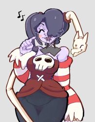 Rule 34 | 1girl, highres, skullgirls, solo, squigly (skullgirls), tagme, zombie