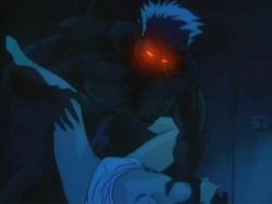 Rule 34 | 1980s (style), 1boy, 1girl, animated, animated gif, breasts, clothed sex, clothes lift, couple, demon, glowing, glowing eyes, hetero, interspecies, ito akemi, lowres, mirror, monster, multiple girls, nipples, nude, oldschool, rape, red eyes, reflection, retro artstyle, sex, skirt, skirt lift, twintails, urotsukidouji, vaginal