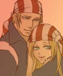 Rule 34 | 1boy, 1girl, billy kane, blonde hair, blue eyes, brother and sister, kof: maximum impact, lilly kane, siblings, snk, the king of fighters