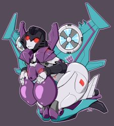 Rule 34 | 1girl, breasts, decepticon, highres, kimyouna juju, large breasts, red eyes, slipstream (transformers), transformers, wings