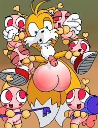 Rule 34 | animated, animated gif, ball busting, bdsm, cbt, chao (sonic), dboy, furry, penis, project x, sega, sonic (series), tails (sonic), testicles, uncensored