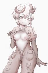 Rule 34 | 1girl, breasts, center opening, highres, made in abyss, nipples, tagme, tepaste