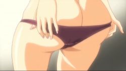 Rule 34 | 00s, 1girl, animated, animated gif, ass, babuka: gokudou no tsuma, butt crack, female focus, gluteal fold, official art, panties, solo, underwear