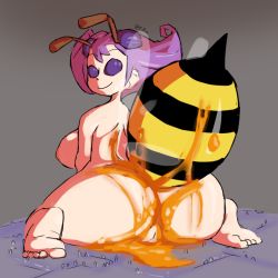 Rule 34 | ass, bee girl, fupoo, honey, arthropod girl, nude, pussy, q-bee, uncensored, vampire (game)