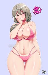 Rule 34 | 1girl, bikini, breasts, highres, jadenkaiba, large breasts, solo, swimsuit, uzaki-chan wa asobitai!, uzaki tsuki