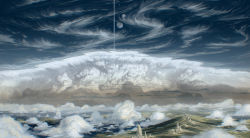 Rule 34 | cloud, full moon, justinas vitkus, landscape, moon, no humans, original, scenery, sky, vitkusan