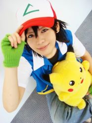 Rule 34 | ash ketchum, cosplay, creatures (company), game freak, gen 1 pokemon, lowres, nintendo, photo (medium), pikachu, pokemon, pokemon (anime)
