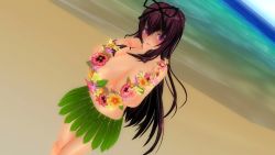 Rule 34 | 1girl, 3d, breasts, highres, huge breasts, murasaki (senran kagura), senran kagura, solo