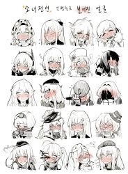 Rule 34 | 6+girls, a-91 (girls frontine), absurdres, ak-12 (girls&#039; frontline), an-94 (girls&#039; frontline), anger vein, artist request, beret, blood, blush, closed mouth, commentary request, dsr-50 (girls&#039; frontline), expressions, closed eyes, fingerless gloves, g11 (girls&#039; frontline), girls&#039; frontline, gloves, goggles, goggles on head, hat, highres, hk416 (girls&#039; frontline), korean commentary, ks-23 (girls&#039; frontline), m4 sopmod ii (girls&#039; frontline), m590 (girls&#039; frontline), mdr (girls&#039; frontline), monochrome, multiple girls, nagant revolver (girls&#039; frontline), nose bubble, nosebleed, pkp (girls&#039; frontline), ribeyrolles (girls&#039; frontline), ro635 (girls&#039; frontline), saiga-12 (girls&#039; frontline), spas-12 (girls&#039; frontline), thompson (girls&#039; frontline), triangle mouth, wa2000 (girls&#039; frontline), wavy mouth, xm8 (girls&#039; frontline), zas m21 (girls&#039; frontline)