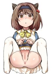 Rule 34 | 1girl, breasts, cleft of venus, cygames, granblue fantasy, horns, large breasts, pussy, tagme, yaia (granblue fantasy)