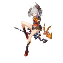 Rule 34 | 1girl, benghuai xueyuan, black socks, blazer, bronya zaychik, bronya zaychik (wolf&#039;s dawn), brown shorts, closed mouth, crossover, damaged, drill hair, earrings, expressionless, full body, girls&#039; frontline, gun, hair between eyes, holding, holding gun, holding own arm, holding weapon, honkai (series), jacket, jewelry, knee up, kneehighs, long hair, looking at viewer, mary janes, official art, open clothes, open jacket, red footwear, rifle, shadow, shoes, short shorts, shorts, sidelocks, sniper rifle, socks, solo, stuffed animal, stuffed rabbit, stuffed toy, thighs, torn clothes, torn shorts, transparent background, tsurime, twintails, vest, waterkuma, weapon