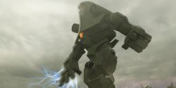 Rule 34 | 3d, cherno alpha, day, electricity, electroshock weapon, energy, giant robot, jaeger (pacific rim), legendary pictures, mecha, orzer, overcast, pacific rim, robot, roll of nickels (pacific rim), sky, z-14 tesla fists