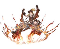 Rule 34 | 10s, 1boy, apron, bandages, bandaid, blonde hair, boots, brown hair, fire, full body, fur trim, gloves, goggles, goggles on head, granblue fantasy, jewelry, long hair, male focus, minaba hideo, multicolored hair, necklace, official art, open mouth, orange eyes, ponytail, solo, star (symbol), teeth, transparent background, two-tone hair, viceroy