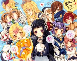 Rule 34 | + +, 10s, 6+girls, :p, ;d, ahoge, angel wings, animal hands, animal print, arm warmers, bad id, bad twitter id, black dress, black hairband, black skirt, blonde hair, blue gloves, blue hair, blue scarf, blunt bangs, blush, breasts, brown hair, brown hat, calamity mary, choker, closed eyes, cowboy hat, crossed arms, crying, crying with eyes open, dress, earrings, elbow gloves, expressionless, fav (mahoiku), frilled choker, frilled sleeves, frills, gloves, goggles, goggles around neck, gradient hair, grin, hairband, hardgore alice, hat, headphones, heart, highres, jewelry, long hair, long sleeves, looking at viewer, low twintails, magical girl, magicaloid44, mahou shoujo ikusei keikaku, mahou shoujo ikusei keikaku unmarked, medium breasts, minael, multicolored hair, multiple girls, nemurin, one eye closed, open mouth, paw gloves, pink eyes, pink hair, profile, rabbit print, ramune (ramuuu maro), red eyes, red hair, ruler (mahoiku), scarf, short hair, signature, silver hair, sister nana, skirt, sleeveless, smile, speech bubble, spoken heart, swim swim, tama (mahoiku), tareme, tears, teeth, tongue, tongue out, twintails, weiss winterprison, white dress, white wings, wide sleeves, wings, yellow eyes, yunael