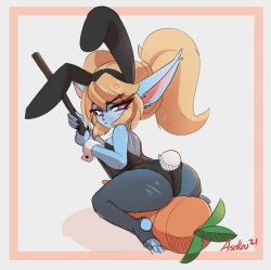 Rule 34 | absurdres, asekeu, asekeuyordle, bunnygirl outfit, highres, league of legends, poppy, poppy (league of legends), tagme