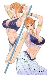 Rule 34 | 1girl, absurdres, breasts, cleavage, highres, large breasts, nami (one piece), one piece, solo, tagme, uukkaa