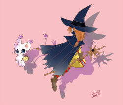 Rule 34 | animal ears, cat, cat ears, couple, digimon, gloves, hat, holy ring, jewelry, ring, tail, tailmon, wizard, wizard hat, wizarmon