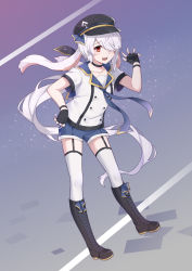 Rule 34 | 1girl, absurdres, animal ears, chinese commentary, commentary, commentary request, hair ornament, hair over one eye, highres, kqq, long hair, looking at viewer, paryi (vtuber), paryi project, rabbit ears, silver hair, solo, virtual youtuber