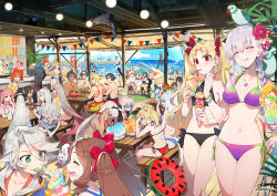 Rule 34 | 6+boys, 6+girls, :d, :p, :q, :t, ahoge, alcohol, alternate costume, animal, animal ears, animal on head, animal on shoulder, annotated, aqua eyes, archer (fate), arcueid brunestud, arms up, artoria pendragon (fate), artoria pendragon (swimsuit archer) (fate), ashiya douman (fate), ass, ball, bare shoulders, barefoot, barghest (fate), bazett fraga mcremitz, beach, beach volleyball, beer, beer mug, bikini, bird, bird on head, bird on shoulder, black bikini, black hair, black headwear, black male swimwear, black shirt, blank eyes, blonde hair, blue bikini, blue eyes, blue hair, blue shirt, blue shorts, blush, bow, bracelet, bradamante (fate), braid, braided bun, brain freeze, breasts, brown eyes, brown hair, bucket, butt crack, caenis (fate), caenis (swimsuit rider) (fate), caligula (fate), character doll, charlemagne (fate), chopsticks, christopher-kun (fate), christopher columbus (fate), cleavage, closed eyes, collarbone, commentary request, constantine xi (fate), convenient censoring, counter, cousins, cowboy shot, cu chulainn (fate), cu chulainn (fate/stay night), cup, cupcake, curtained hair, dobrynya nikitich (fate), dog, drink, drinking, drinking glass, drinking straw, eating, elizabeth bathory (fate), ereshkigal (fate), everyone, eye contact, facial hair, fate/extella, fate/extra, fate/grand order, fate/stay night, fate/zero, fate (series), feeding, fire, fishing, fishing rod, flip-flops, flower, food, food on face, fou (fate), fujimaru ritsuka (female), gareth (fate), gareth (swimsuit saber) (fate), gareth (swimsuit saber) (first ascension) (fate), gawain (fate), gilgamesh (fate), glasses, gradient bikini, gradient hair, green bikini, green hair, grey hair, hair between eyes, hair bow, hair bun, hair flower, hair intakes, hair ornament, hair over one eye, hair rings, hand on own head, hanging light, hassan of the cursed arm (fate), hat, hawaiian shirt, headless, hessian (fate), hibiscus, highres, hijikata toshizou (fate), holding, holding bucket, holding chopsticks, holding cup, holding fishing rod, holding food, holding spoon, holding umbrella, hood, hoodie, horns, hot dog, hugging object, ice cream cone, innertube, james moriarty (archer) (fate), james moriarty (ruler) (fate), jewelry, julius caesar (fate), kama (fate), kama (swimsuit avenger) (fate), kiichi hougen (fate), koha-ace, kriemhild (fate), lady avalon (fate), large breasts, leonardo da vinci (fate), leonardo da vinci (swimsuit ruler) (fate), li shuwen (fate), li shuwen (old) (fate), long hair, looking at another, looking at object, looking up, low ponytail, male swimwear, manannan mac lir (fate), mandricardo (fate), mash kyrielight, medb (fate), medb (swimsuit saber) (fate), melusine (fate), merlin (fate/prototype), mole, mole under eye, mordred (fate), mordred (fate) (all), mordred (swimsuit rider) (fate), morgan le fay (fate), mother and daughter, mug, multicolored hair, multiple boys, multiple girls, mustache, mysterious heroine x alter (fate), navel, necklace, nero claudius (fate), nero claudius (fate) (all), noodles, ocean, off-shoulder shirt, off shoulder, okita souji (fate), okita souji (koha-ace), on ceiling, on head, one side up, open clothes, open mouth, open shirt, orange eyes, orange hair, ozymandias (fate), parakeet, parasol, parfait, percival (fate), pink hair, pink shirt, plant, playing sports, plumeria, ponytail, praise the sun, public indecency, public nudity, purple bikini, ramen, red bikini, red eyes, red male swimwear, red shirt, redrop, revision, roland (fate), romulus (fate), romulus quirinus (fate), sailor collar, sailor shirt, saitou hajime (fate), sandals, scathach (fate), scathach (fate/grand order), scathach (swimsuit assassin) (fate), shaved ice, shirt, short hair, short sleeves, shorts, siblings, side-tie bikini bottom, single braid, sisters, sitting, smile, spoon, standing, streaked hair, string of flags, striped bikini, striped clothes, striped shirt, sweatdrop, swim ring, swim trunks, swimsuit, t-shirt, tai gong wang (fate), taira no kagekiyo (fate), taisui xingjun (fate), takoyaki, teeth, thighs, tied shirt, tongue, tongue out, topless male, tsukihime, turtleneck one-piece swimsuit, twintails, two-tone hair, umbrella, upper teeth only, ushiwakamaru (fate), ushiwakamaru (fate/grand order), ushiwakamaru (swimsuit assassin) (fate), ushiwakamaru (swimsuit assassin) (first ascension) (fate), volleyball, volleyball (object), wafer stick, walking, waver velvet, wavy hair, wavy mouth, white hair, white shirt, xu fu (fate), yakisoba, yellow eyes, yellow male swimwear, yellow shirt, zenobia (fate)
