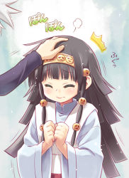 Rule 34 | ^^^, 2boys, alluka zoldyck, androgynous, black hair, blush, brothers, eretto, closed eyes, hair ornament, hairband, hand on head, hands on own chest, head pat, hunter x hunter, japanese clothes, killua zoldyck, kimono, male focus, multi-tied hair, multiple boys, headpat, siblings, silver hair, surprised, trap