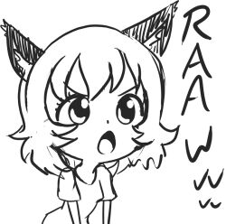 Rule 34 | animal ears, breasts, cat ears, cat girl, cat tail, chibi, dragonmanx, meme, nathy, petite, short hair, sketch, small breast, small breasts, tail, thighs
