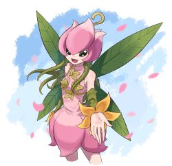 Rule 34 | digimon, flower, highres, lilimon, monster girl, petals, plant, plant girl, youzaiyouzai112