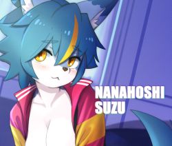 Rule 34 | character name, furry, furry female, indie virtual youtuber, nanahoshi suzu, original, solo, tagme, unknown showhey, virtual youtuber
